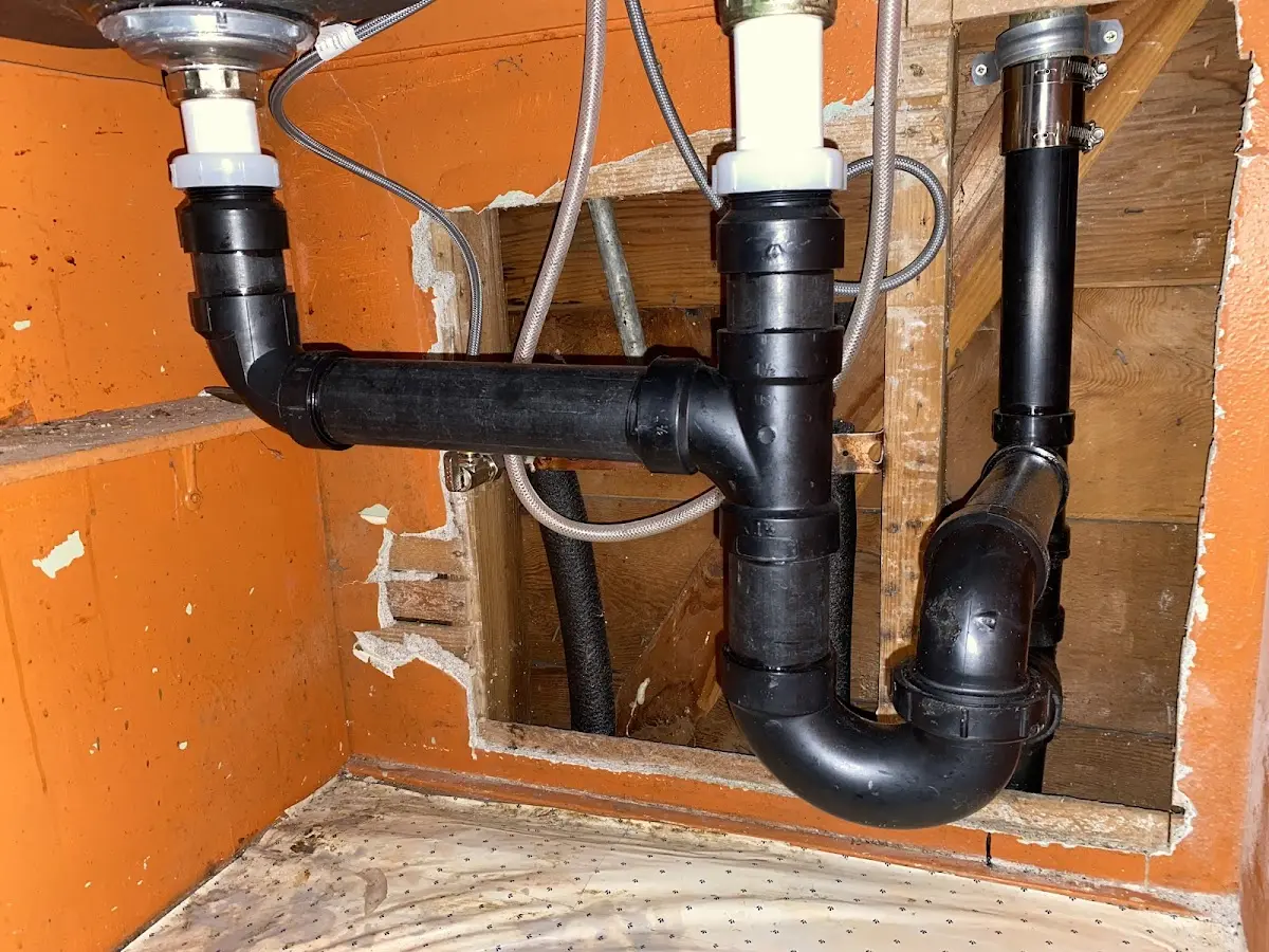 Professional Repiping Services equipment and tools on the job in Lake Charles